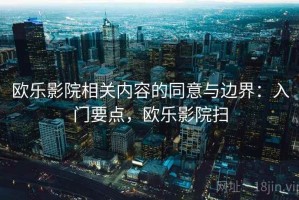 欧乐影院相关内容的同意与边界：入门要点，欧乐影院扫