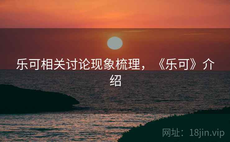 乐可相关讨论现象梳理，《乐可》介绍