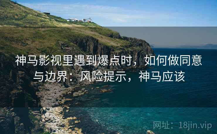 神马影视里遇到爆点时，如何做同意与边界：风险提示，神马应该